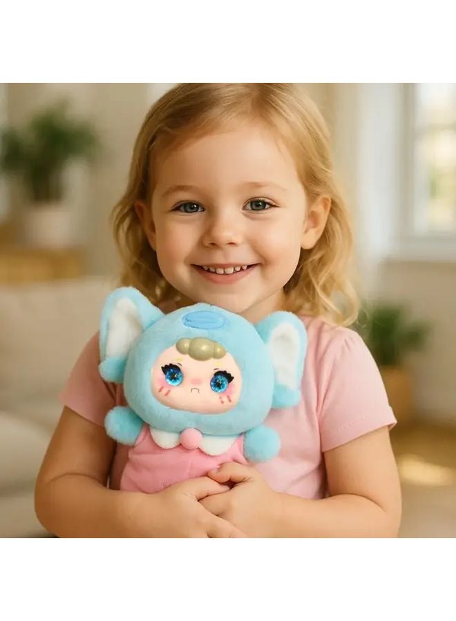 Cute Courageous Little Elephant Plush Toy Soft Stuffed Animal Doll Huggable Gift - Image 5
